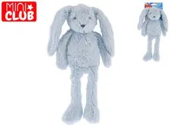 Mikro Trading Mini Club zajačik plyšový modrý 37 cm dlhé nohy