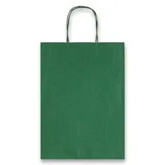 Darčeková taška Allegra 220 x 100 x 270 mm, veľkosť S zelená, S