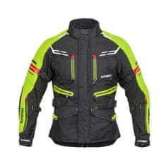 W-TEC Pánska moto bunda Ventura Farba čierna-fluo žltá, Veľkosť M