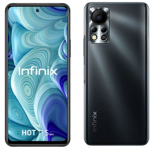 mobilný telefón INFINIX Hot 11S výkonný procesor Helio G88 LTE selfie kamera HD rozlíšenie Wi-Fi Bluetooth batéria výdrž obnovovacia frekvencia Hz IPS displej