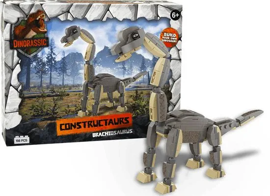 ToyCompany Stavebnica dinosaurus Jurský svět Brachiosaurus kompatibilná 198 dielov