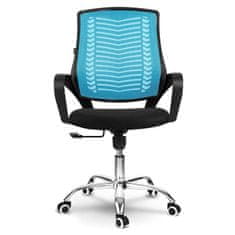 Sofotel Kancelárska stolička Denar modrá s mikro sieťovinou