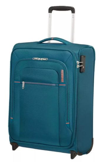 American Tourister Príručný kufor Crosstrack Upright 55 cm Navy/Orange