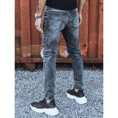 Dstreet Pánske nohavice džínsové GRADY tmavo šedé ux3835 s31