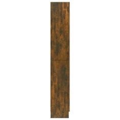 Petromila vidaXL Vitrína dymový dub 82,5x30,5x185,5 cm spracované drevo