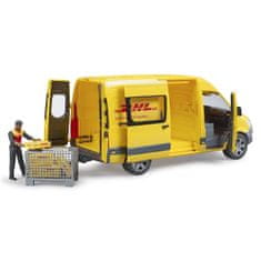 BRUDER Komerčné vozidlá - MB Sprinter DHL s vodičom