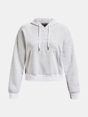 Under Armour Mikina Essential Script Hoodie-WHT XS