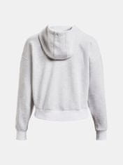 Under Armour Mikina Essential Script Hoodie-WHT XS