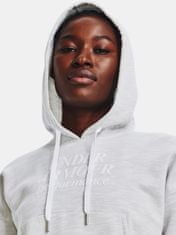 Under Armour Mikina Essential Script Hoodie-WHT XS