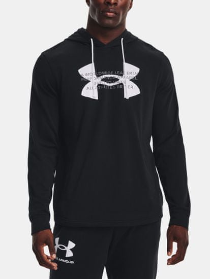 Under Armour Mikina UA Rival Terry Logo Hoodie-BLK