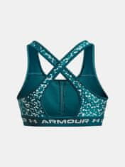 Under Armour Podprsenka UA Crossback Mid Print-GRN S