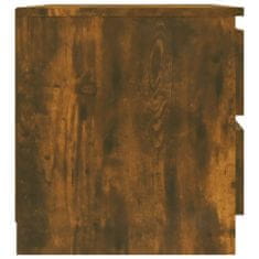 Petromila vidaXL Nočné stolíky 2 ks údený dub 50x39x43,5 cm spracované drevo
