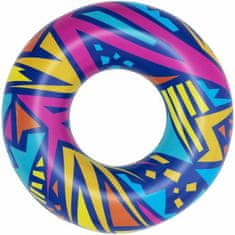 Bestway Nafukovací kruh geometrické tvary modrá / fialová 36228 107 cm fialová