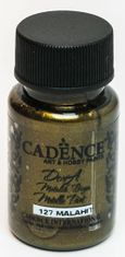 Cadence Akrylové farby Dora Metallic 50 ml, zlatozelená