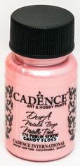 Cadence Akrylové farby Dora Metallic 50 ml, ružová