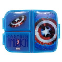 Stor Box na desiatu Avengers Captain America delený