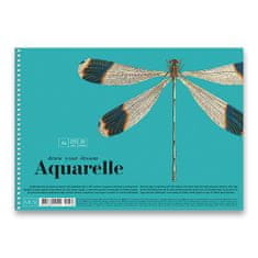 SHKOLYARYK Skicak Muse Aquarelle A4, 20 listov