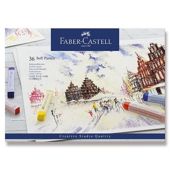 Faber-Castell Pastelové kriedy 36 farieb