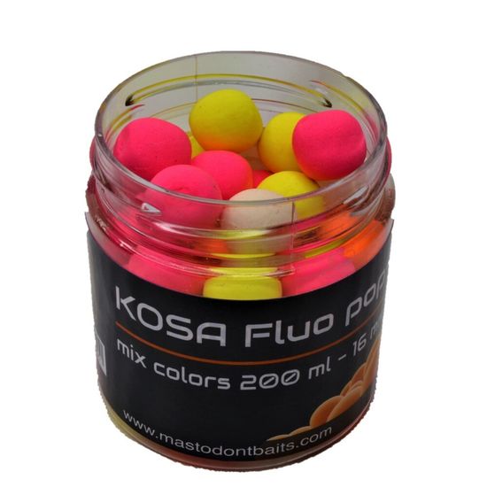 Mastodont Baits Fluo Pop-Up Boilies KOSA 16mm 200ml