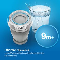 LOVI Hrnček 360 I love 250 ml 9m+