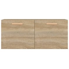 Vidaxl Nástenná skrinka dub sonoma 80x35x36,5 cm spracované drevo