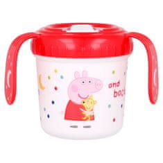 Stor Tréningový termohrnček s plastovým náustkom PEPPA PIG, 250ml, 13485