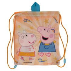 Stor Zaťahovacie vrecúško PEPPA PIG 25x30cm, 41245