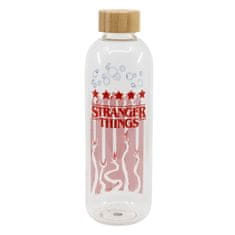 Stor Luxusná sklenená fľaša STRANGER THINGS 1030ml, 00693