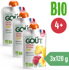 Good Gout 3x Good Gout BIO Broskyňa s hruškou (120 g)