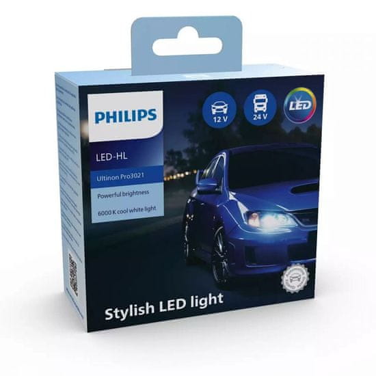 Philips PHILIPS LED H3 Ultinon Essential 6000K 2 ks