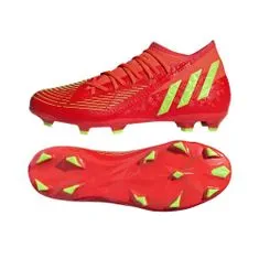 Adidas Obuv červená 40 2/3 EU Predator EDGE3 FG M