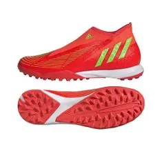 Adidas Obuv červená 42 2/3 EU Predator EDGE3 LL TF M