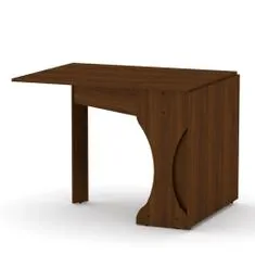 eoshop Rozkladacia stôl SMART-4 jedálenská (Farba dreva: orech)