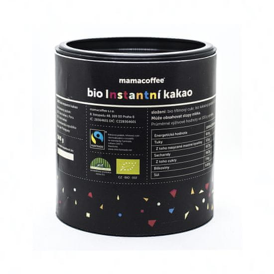 mamacoffee bio kakao instantné 500 g - Instatntné Fairtrade s triňovým cukrom