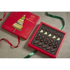 ELIT vianočná bonboniéra s čokoládovými pralinkami 267g
