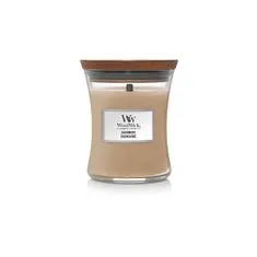 Woodwick Vonná sviečka váza stredná Cashmere 275 g