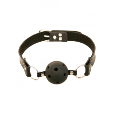 Pipedream Čierny kolík Breathable Ball Gag