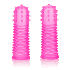 CalExotics Návleky na prst Intimate Play Finger Tingler Pink - Ružová