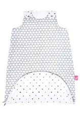 Motherhood Vrece na spanie mušelínových 2v1 Zip a Round Grey Classics 3-18 m 0,5 tog