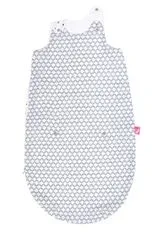 Motherhood Vrece na spanie mušelínových 2v1 Zip a Round Grey Classics 3-18 m 0,5 tog