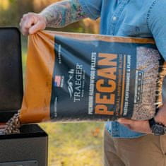 TRAEGER Drevené pelety na grilovanie PECAN 9 kg