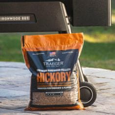 TRAEGER Drevené pelety na grilovanie HICKORY 9 kg