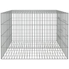 Petromila vidaXL 2-panelová klietka pre králiky 110x79x54 cm pozinkované železo