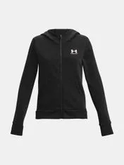 Under Armour Mikina Rival Fleece LU FZ Hoodie-BLK XL