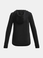 Under Armour Mikina Rival Fleece LU FZ Hoodie-BLK XL