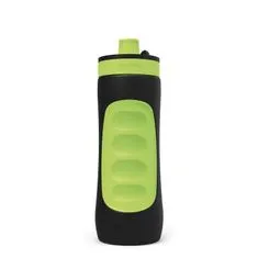 QUOKKA Quokka Sweat, Športová plastová fľaša BLACK LIME 680ml, 06970