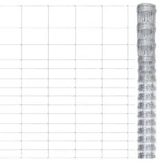 Vidaxl Záhradný plot pozinkovaná oceľ strieborný 50x1,6 m