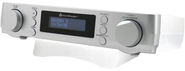 moderný rádioprijímač soundmaster UR2022SI skvelý zvuk dab fm rádio vhodné do kuchyne duálny časovač varenia