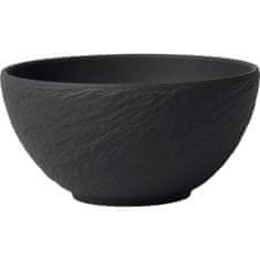 Villeroy & Boch Miska porcelánová Manufacture Rock 600 ml, čierna, 4x