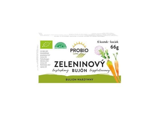 ProBio Bujón zeleninový kocky 6x0,5L BIO 66 g